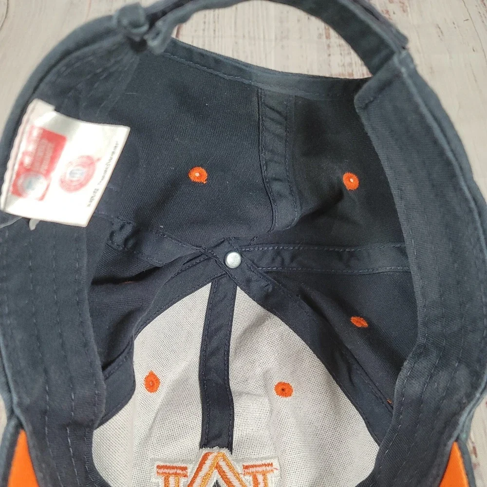 Auburn Ncaa Football HMI Headwear Orange Blue Adjustable Hat Cap‎